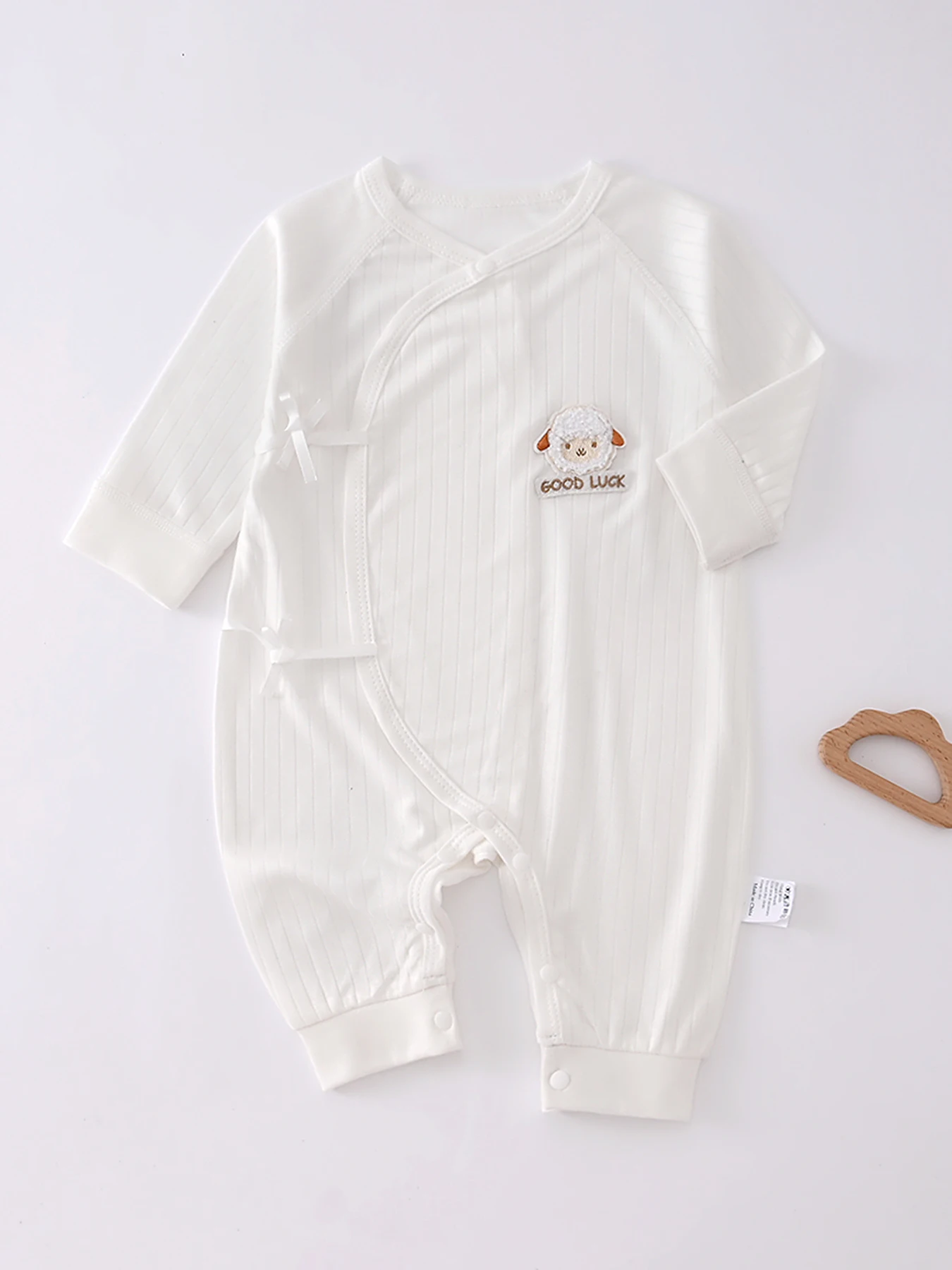 

Baby Bodysuits Boys Girls Cute Sheep Pattern Bodysuits Newborn Soft And Comfortable Bodysuits For Four Seasons