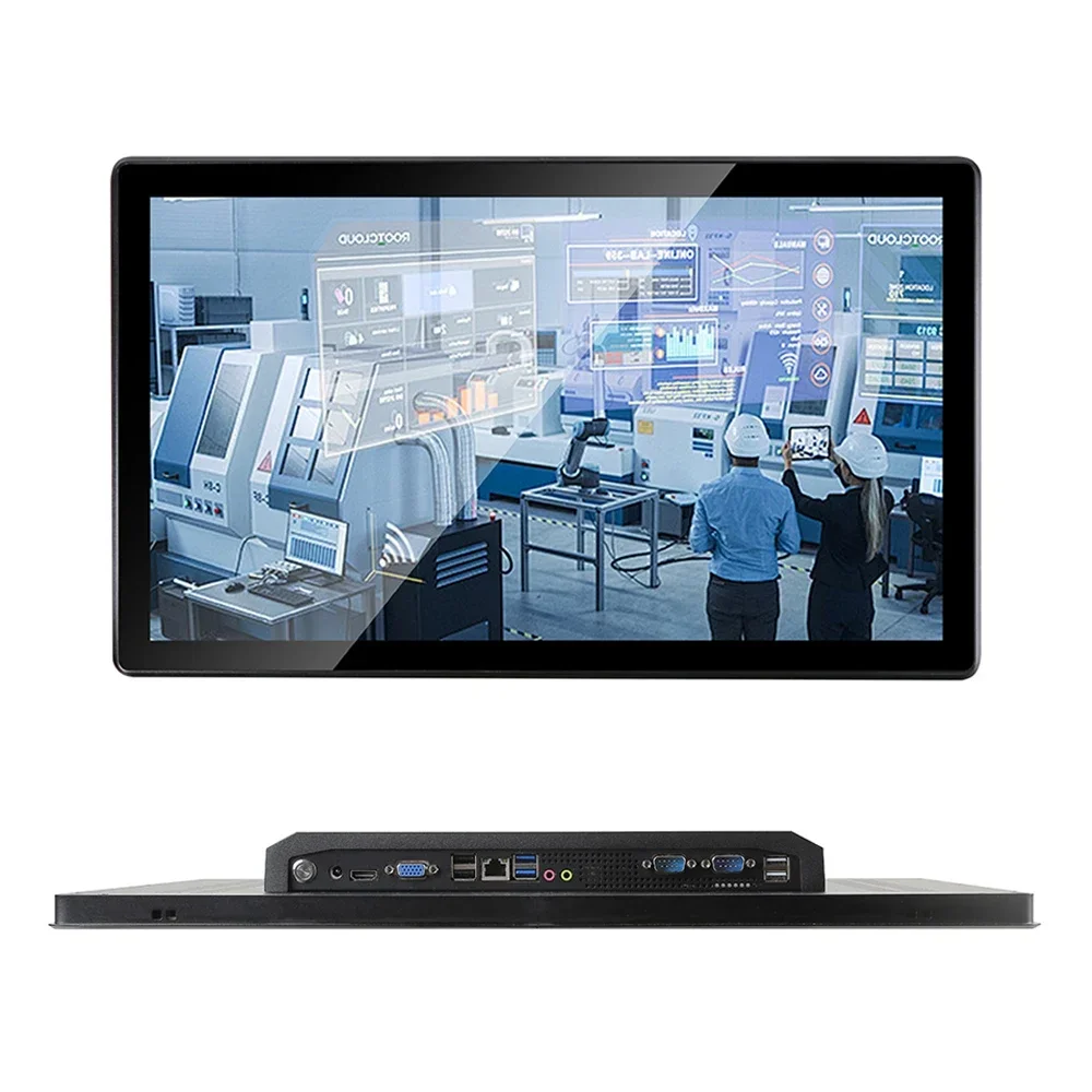 

21.5 inch Touch Screen Embedded Panel PC J4125 J6412 i3 i5 i7 Processor 16G DDR4 Industrial Touch PC 500/1000nits All in one PC