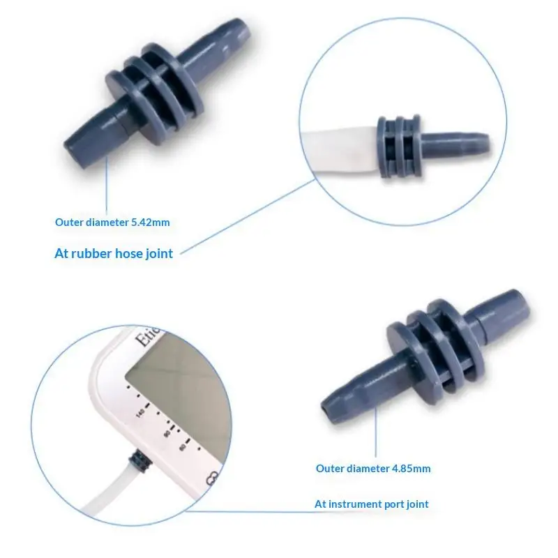 Blood Pressure Cuff Tube Connector - alternate angle