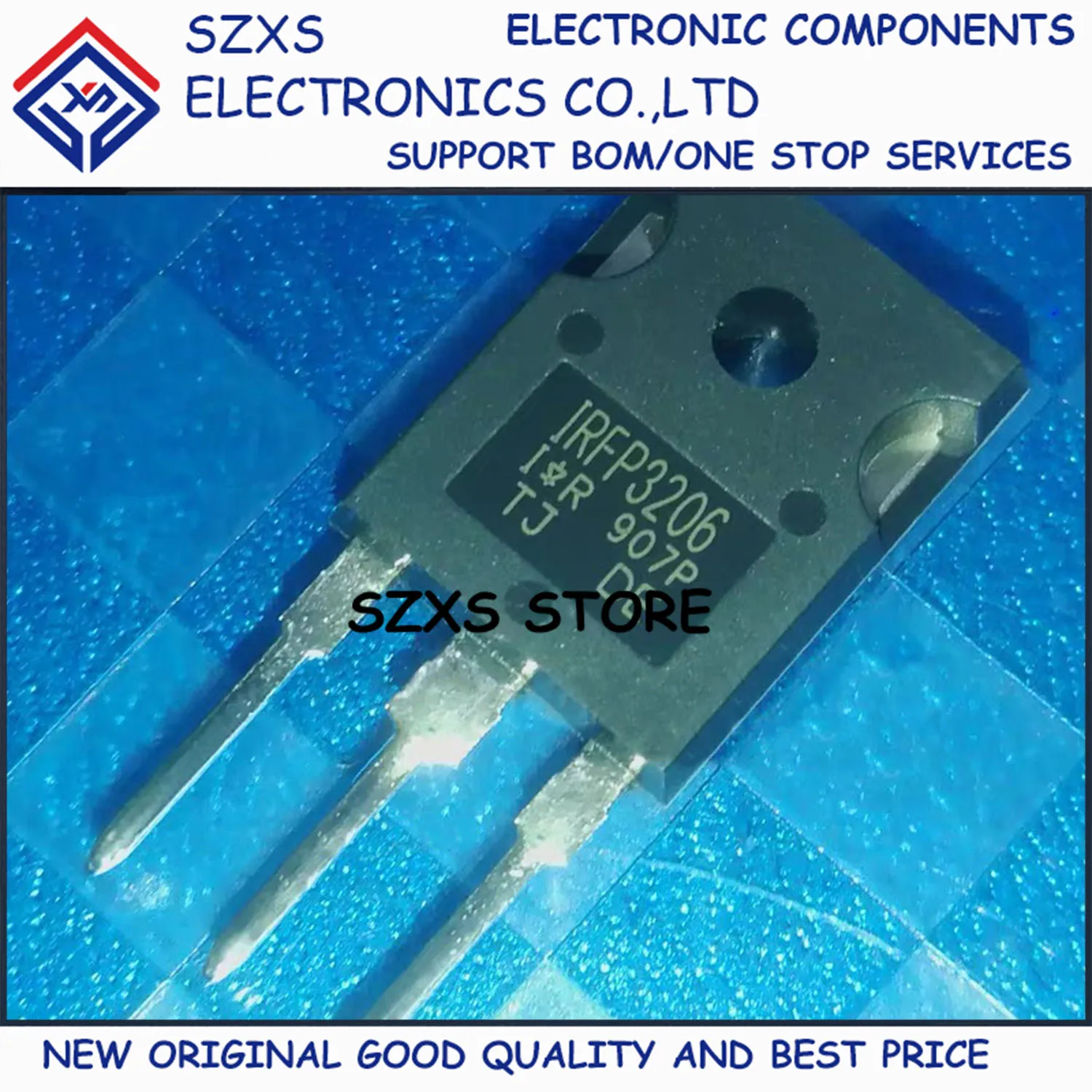 New Original 10Pcs IRFP3206PBF IRFP3206 TO-247 60V 200A MOSFET Field Effect Transistor In Stock Good Quality