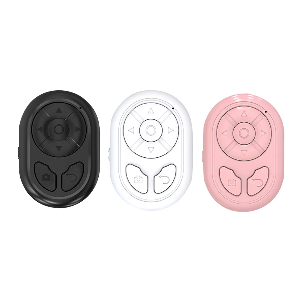 Wireless Bluetooth Compatible Remote Control Lazy Artifact Picture Page Turning Tiktok Controller E-book Page Turning Self Timer