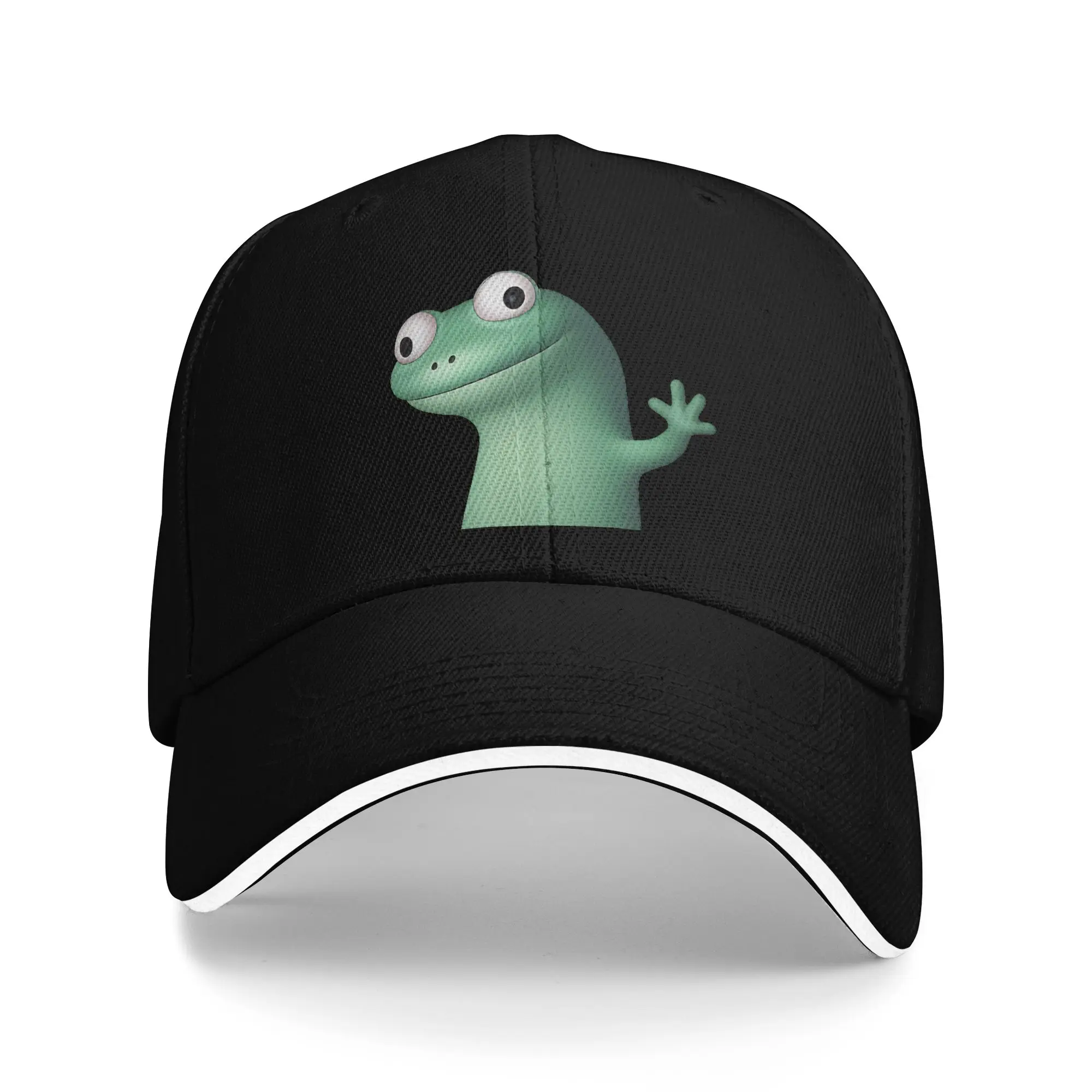 Tom Lizard Meme Hoppers  Baseball Cap Hip Hop Funny Weirdcore Animals Sandwich Hat Unisex Adjustable Dad Hat Outdoor