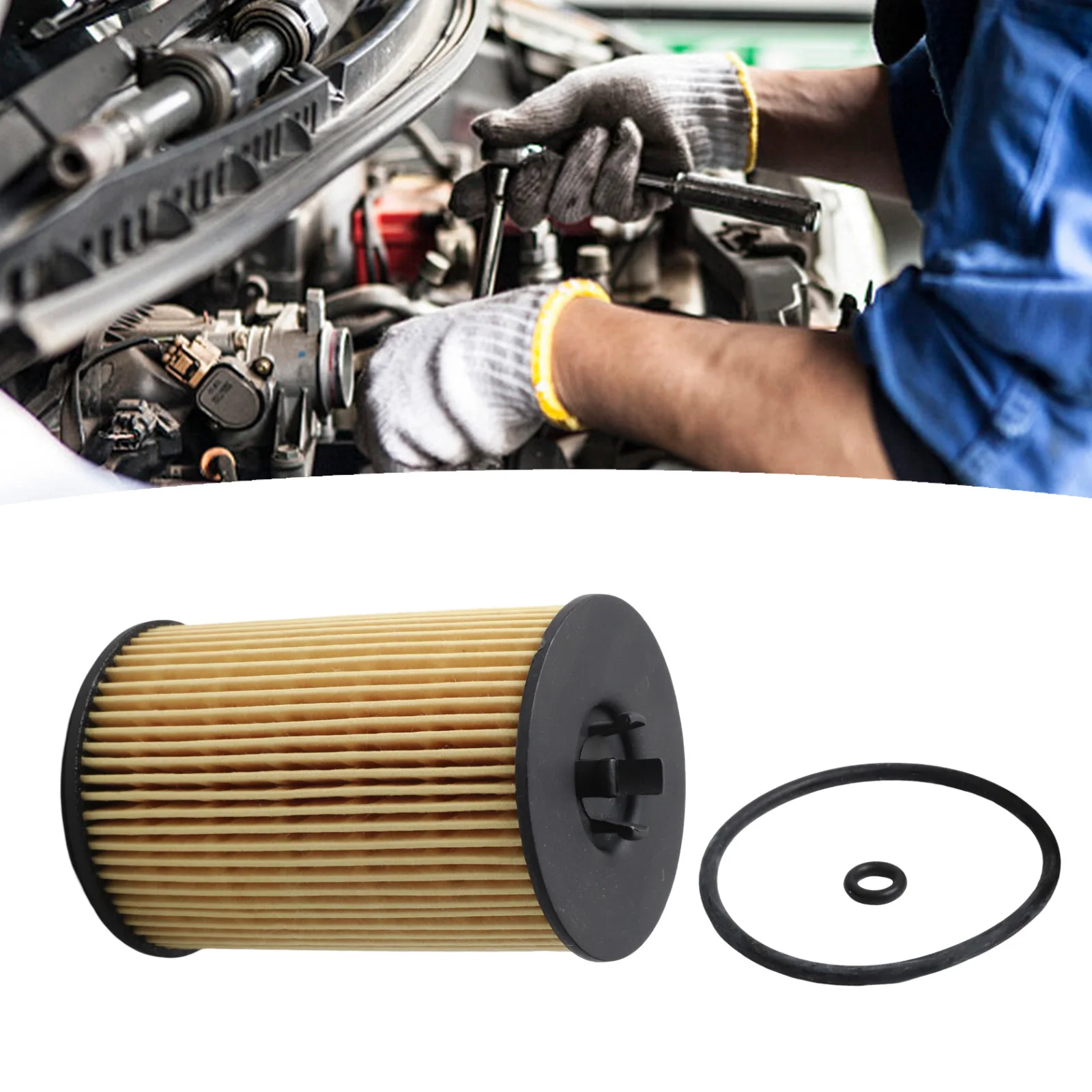

Easy To Install Oil Filter Engine Oil Filter Efficient Filtration Superior Filtration Efficiency Extended Engine Life