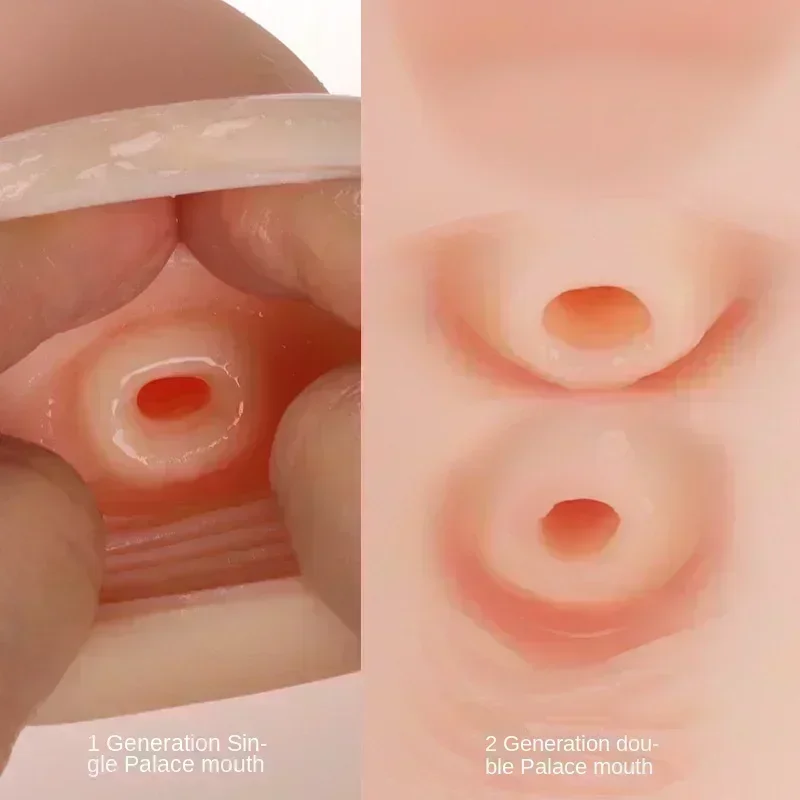 Pussy Anal Vaginator Masturbation Cup for Men Vagina Male Vibrator Simulation Uterine Vacuum Pocket Sex Toys Adult 18+ view 2