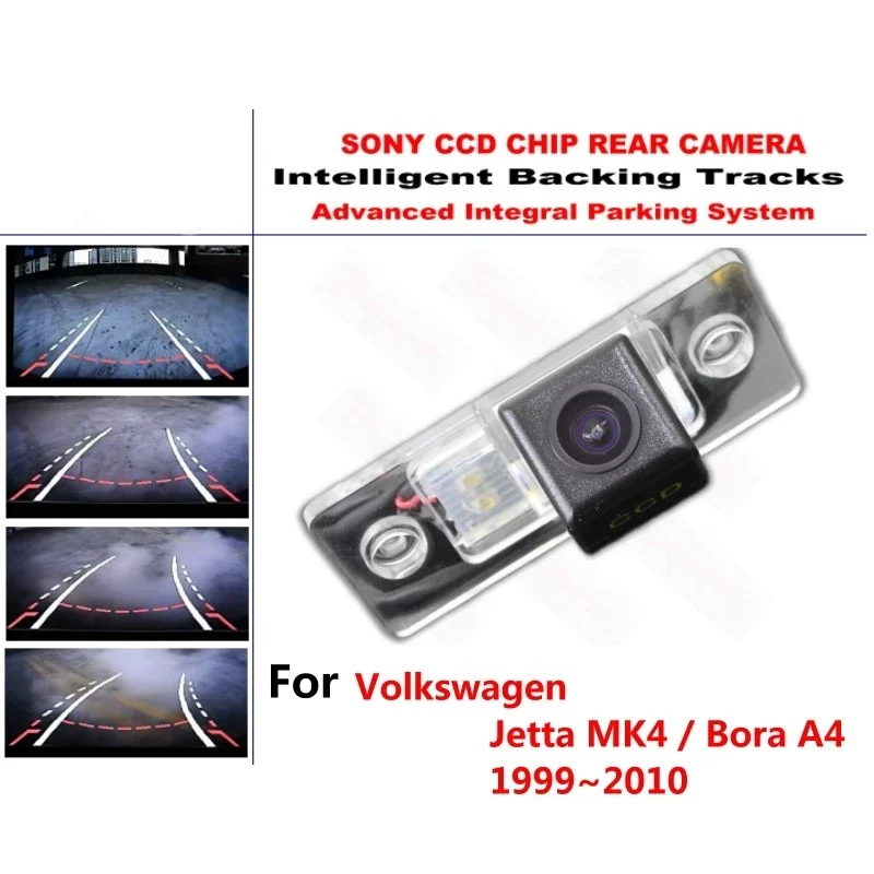 

for Volkswagen Jetta MK4 / Bora A4 1999~2010 Intelligent Dynamic Tracks Rear View Reverse Backup Trajectory Camera Night Vision