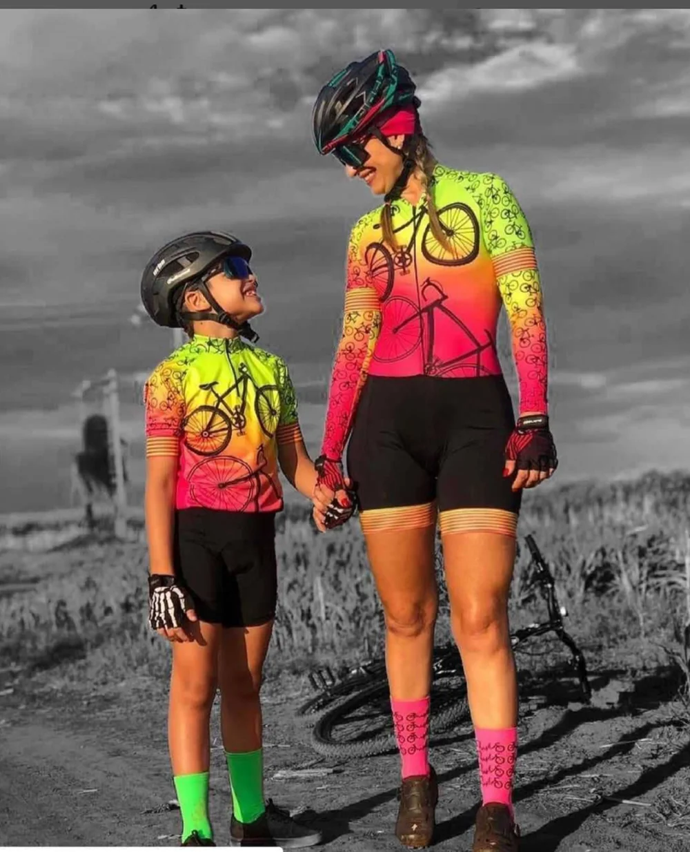 High Quality Kids Cycling Clothing Summer Kids Jersey Biking Short Sleeve Breathable Clothes MTB Children\'s Cycling Wear 2022