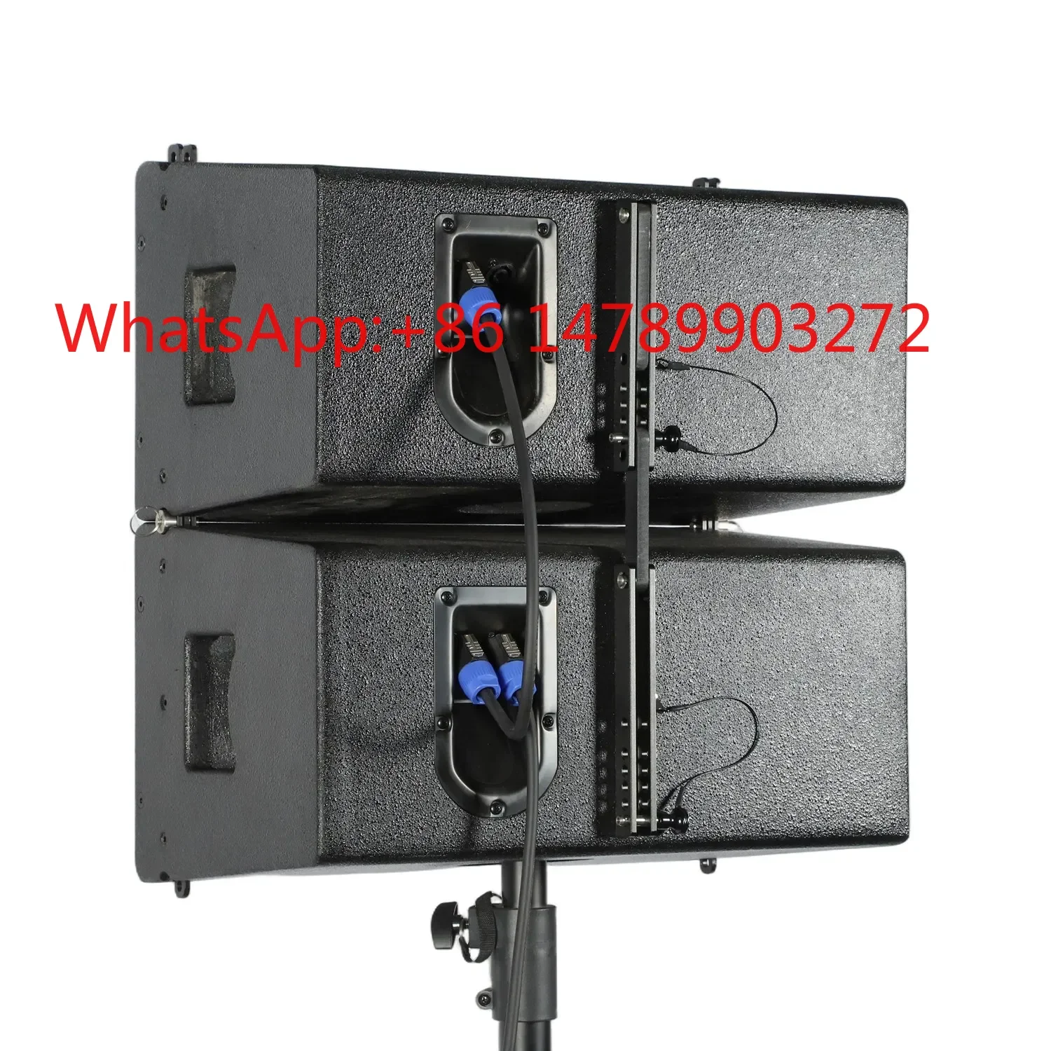 10 Inch Active Line Array Speaker Dual Neodymium Tweeter Bright Vocal Sound