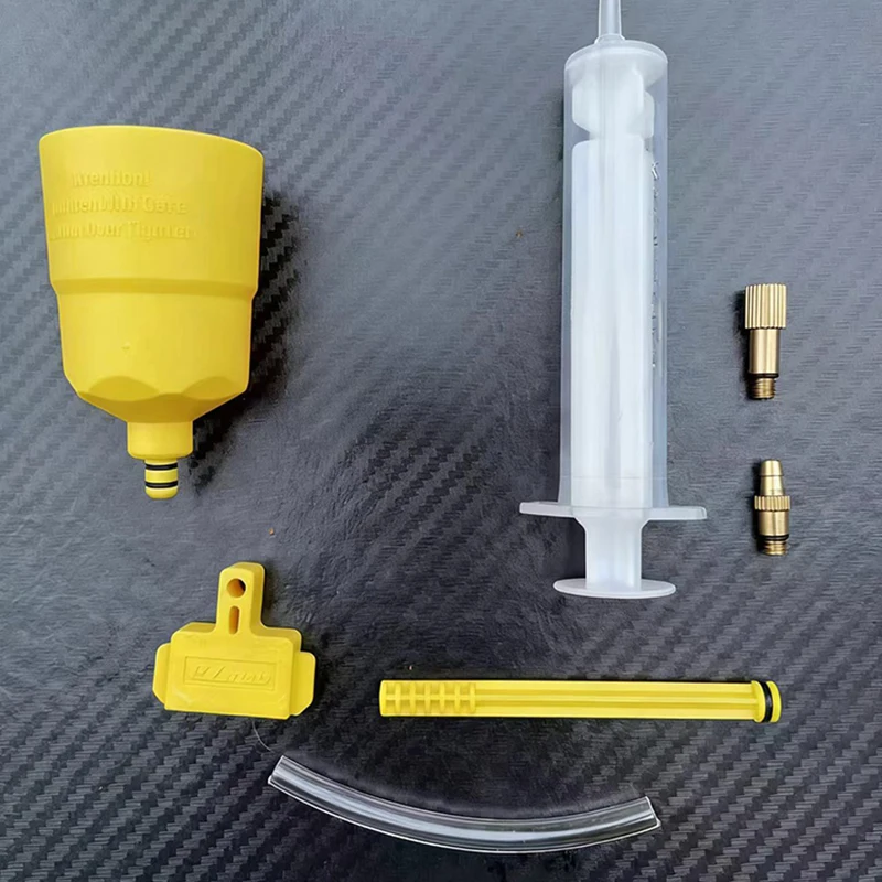 

WEELTOP Disc brake oil change and filling kit, hydraulic disc brake bicycle oil change tool kit No oil