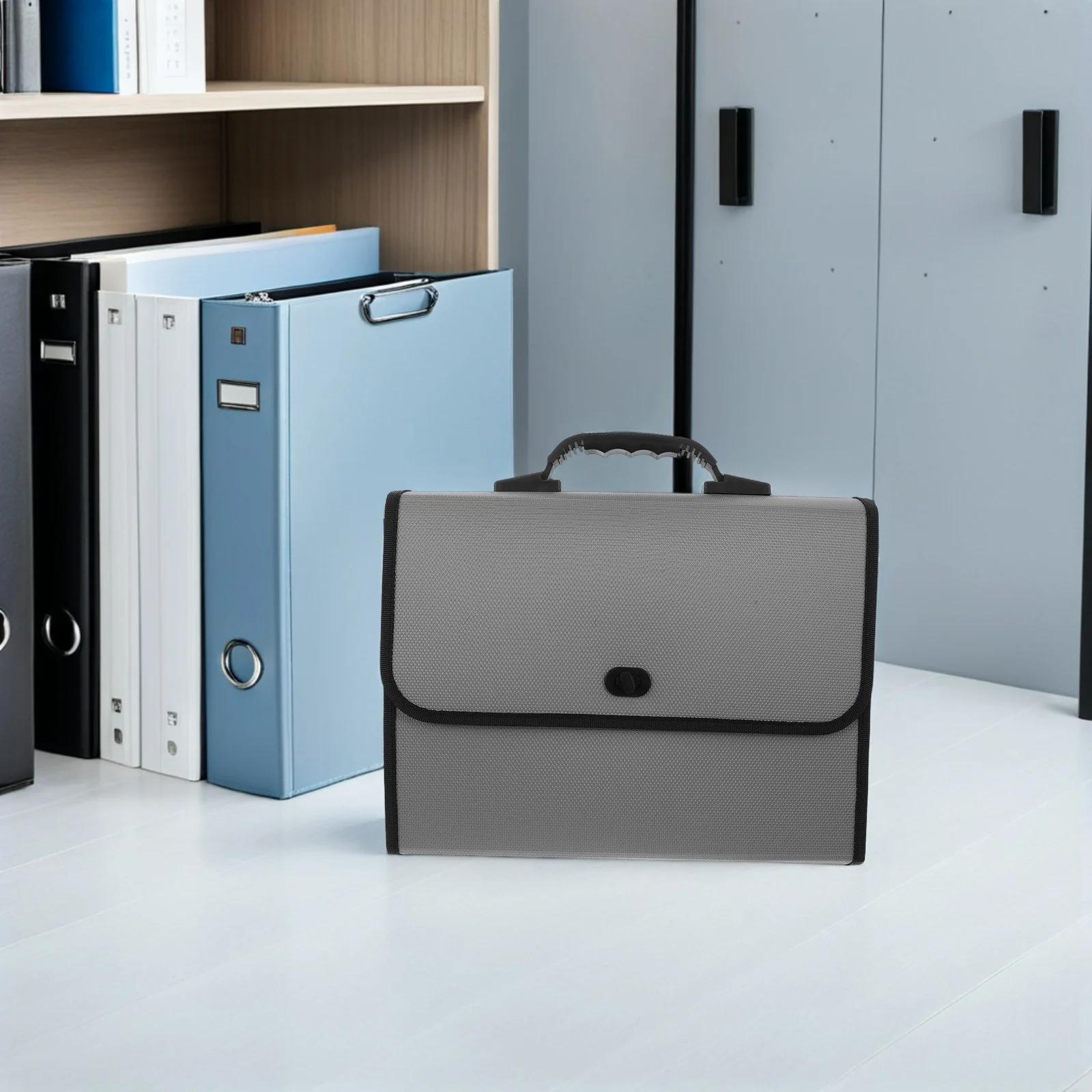 

A4 Multi-Layer File Organizer 26-Pocket Expanding Document Folder Plastic Accordion Folder for Receipts and Papers Office School