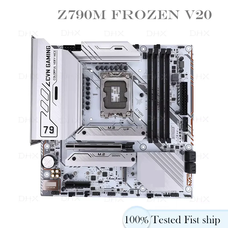 Z790 Micro Mainboard For Colorful CVN Z790M FROZEN V20 Motherboard LGA 1700 DDR4 ATX 128GB HDMI DP M.2 100% Tested Fully Work DH