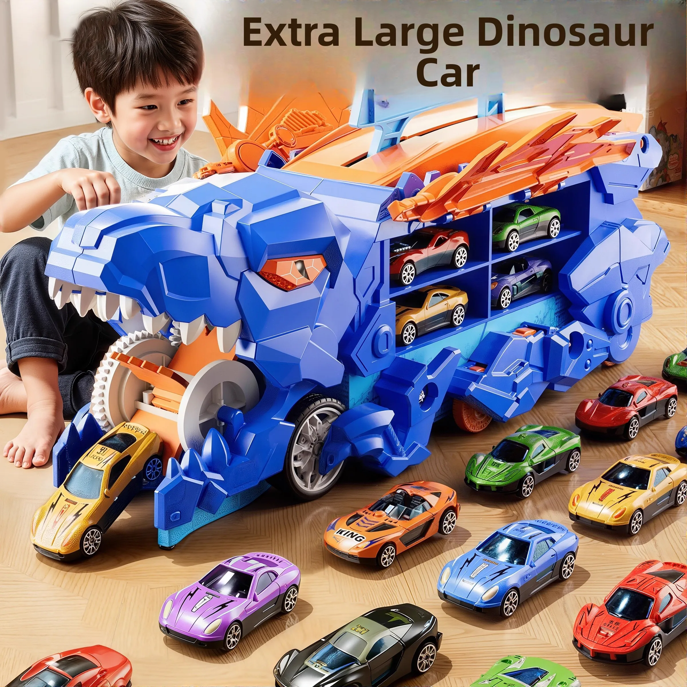 

Детская имитация трансформируемого ранозавра, игрушечный автомобиль, модель динозавра, ранний Еон, подарок на день рождения для мальчиков, роскошный Eona...