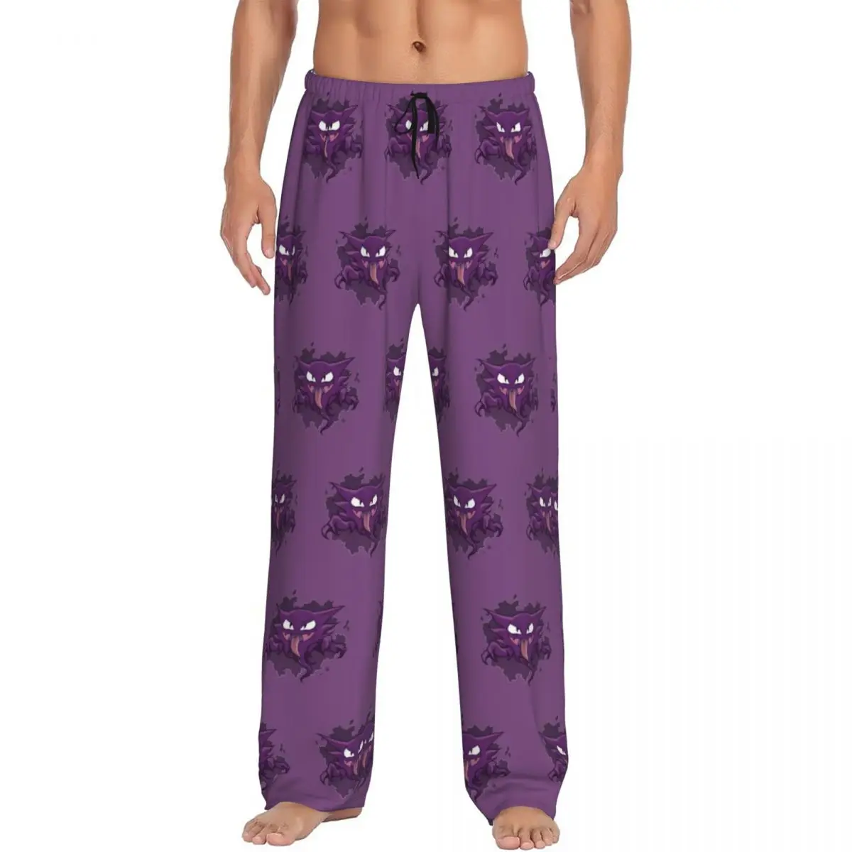 

Custom Printed Men G-Gengares Pajama Pants Cartoons Sleepwear Sleep Lounge Bottoms with Pockets