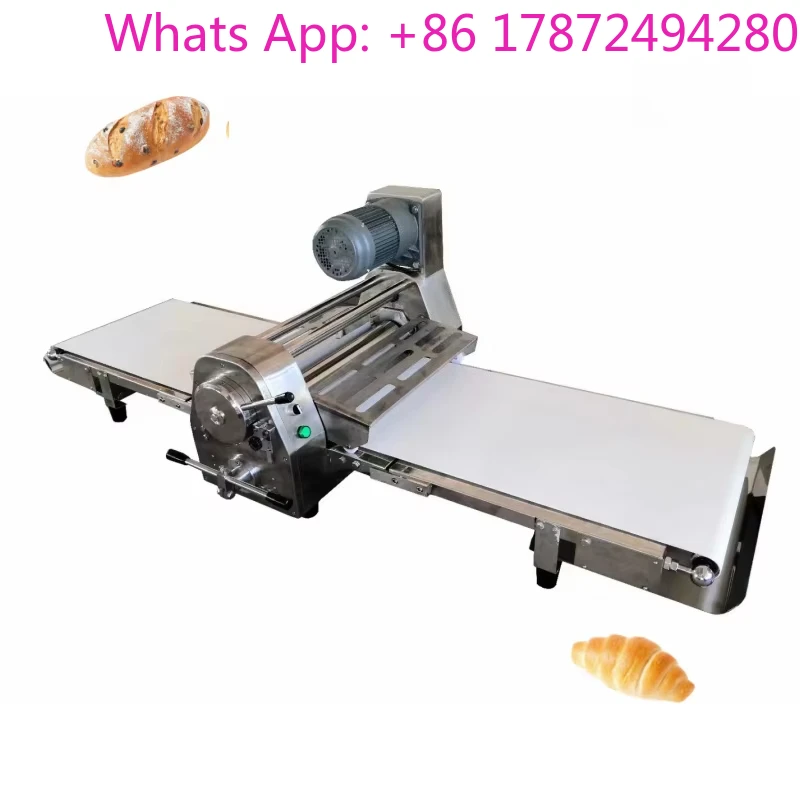 Commercial Kitchen Bakery Equipment Croissants Electric Top Dough Sheeter Machine