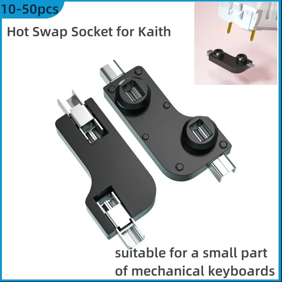 Kailh Hot Swapping Pcb Sockets Kailh PCB Socket For Mx Cherry Gateron Outemu Kailh Switches for low profile 1350 Chocolate Axis