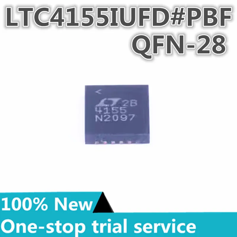 

2-100pcs %New original LTC4155IUFD LTC4155IUFD#TRPBF LTC4155IUFD#PBF Screen 4155 QFN-28 Battery management chip driver