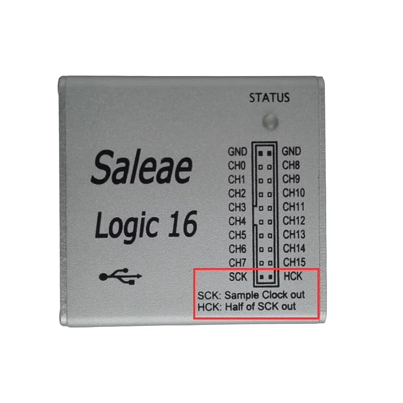 TQTT Saleae USB Saleae 16 100M Logic Analyzer Supports Official Version Logic