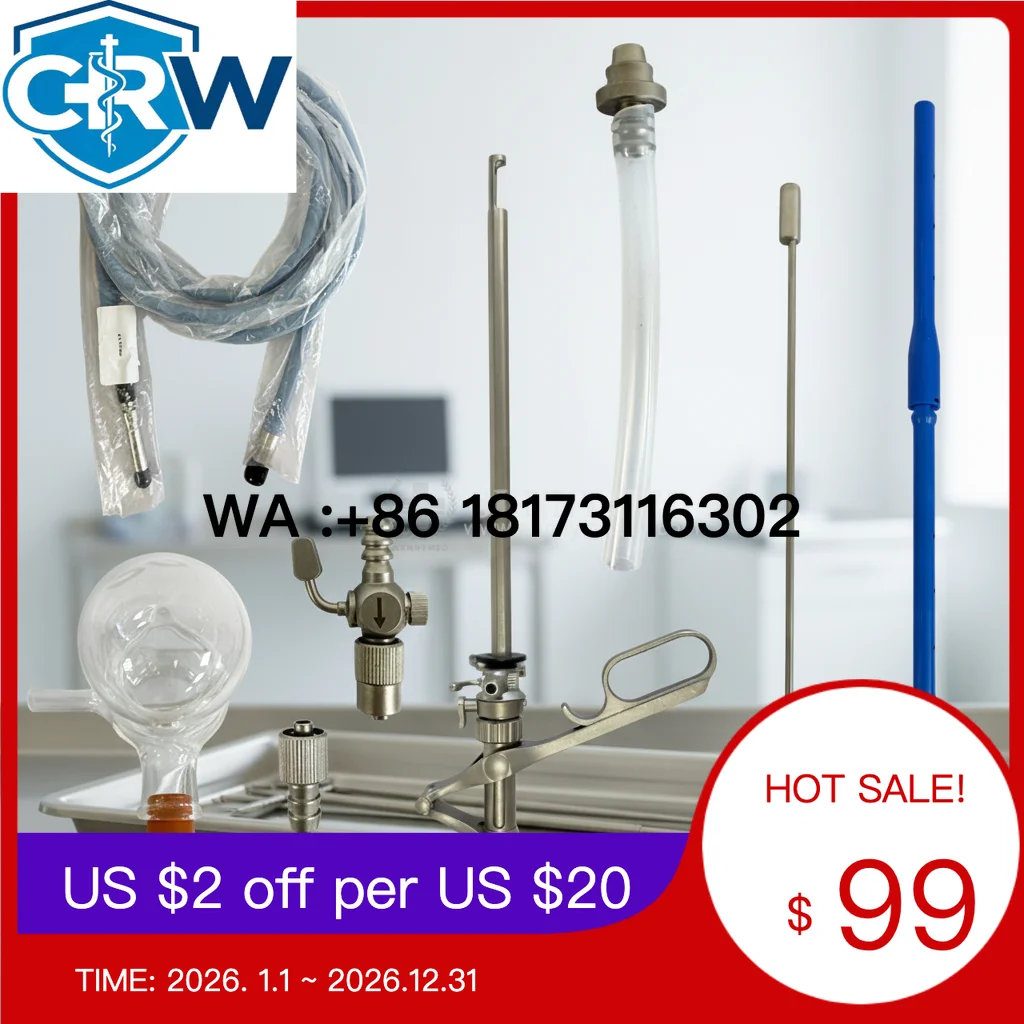 CRW   SY-P100-1 High Performance Straight Bladder Lithotripsy Scope Urological Cystolithotripter 30 Degree