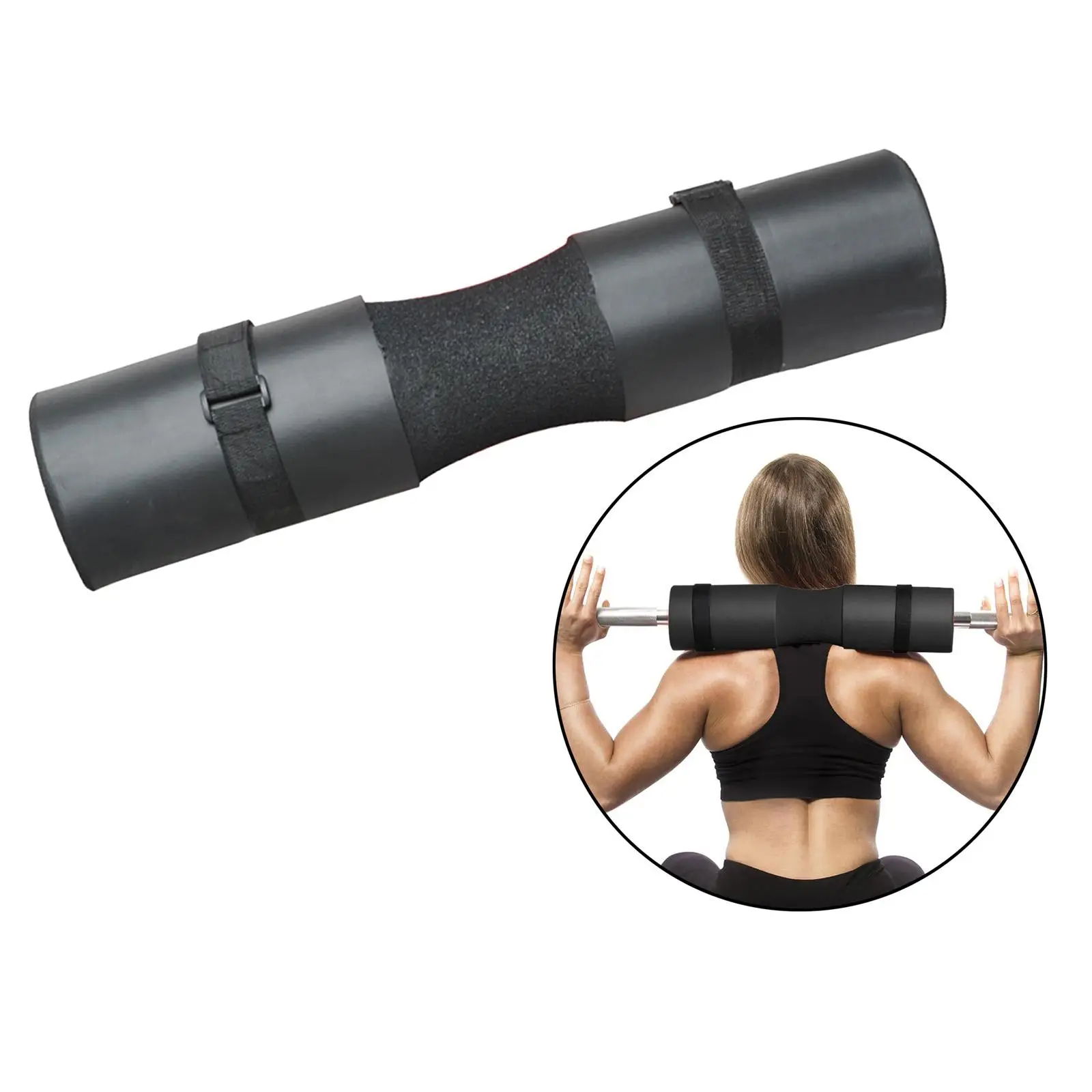 Non-slip Barbell Pad, Sponge Neck And Shoulder Foam Protective Cushion