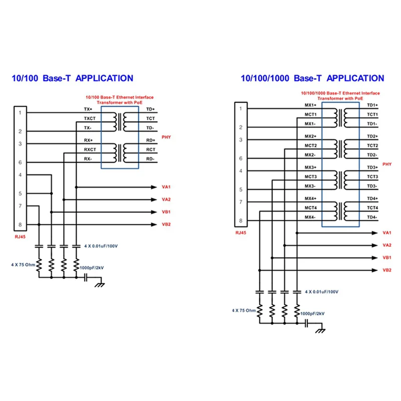 Dp1435 12V Poe Modul Fest kondensator Embedded Pin Typ Standard 48V kleine Größe unterstützt 100m Gigabit