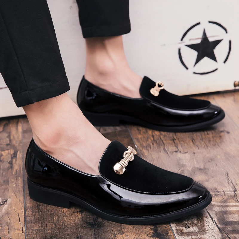 

Trendy Mens Loafers New Arrival Mens Slip on Shoes Leather Fashion Wedding Dress Men Classic Hot Sale Men Casual Walking Shoes