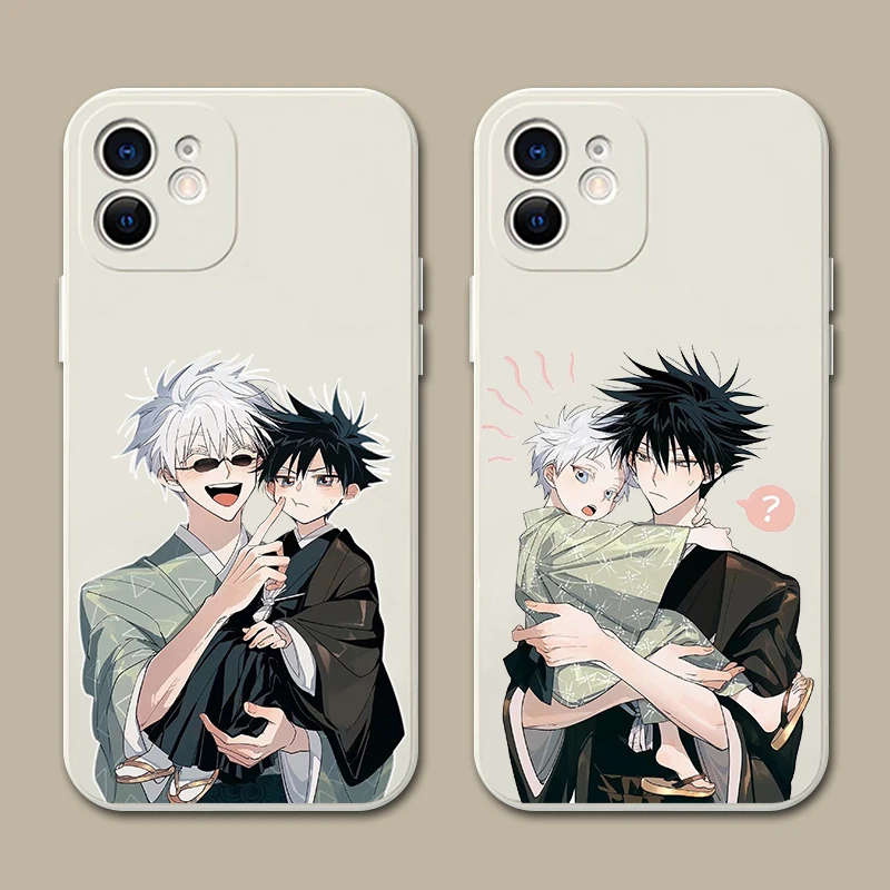 Jujutsu Kaisen Case for Samsung Galaxy A13 A23 A33 A53 5G A73 A12 A22 A32 A52 A52S A04 A24 A15 A50 A70 A31 A51 A71 Silicone Capa