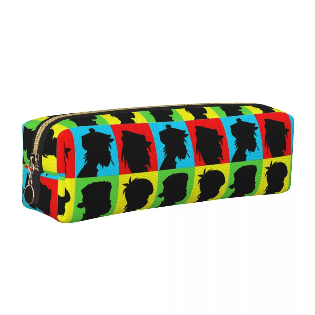 Пенал Angel Gorillaz, сумка-держатель для ручек в стиле рок, студенческая большая сумка для хранения школьных принадлежностей, подарки, пеналы