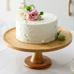 Cake Stand Round Serving Tray Home Party Dessert Table Display Rack Cupcake Afternoon Tea Celebration Wedding Holiday Party