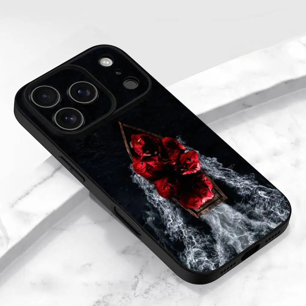 Etui na telefon N-Niro OX7 HAYATI M8RE do iPhone'a 17, 16, 15, 14, 13, 12, 11, Pro, Max, Plus, E, Air, Mini, czarne etui ochronne