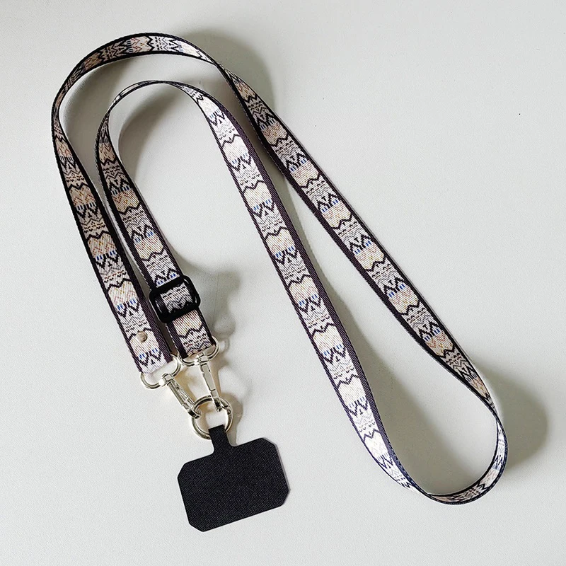 Creativity Phone Lanyard Anti-Loss Long Crossbody Neck Straps Adjustable Camera Hanging Rope For Iphone Huawei Xiaomi Samsung - náhled 5