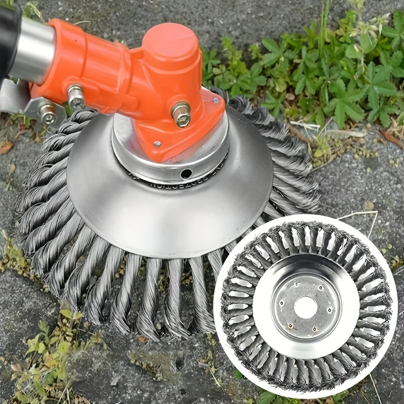 استبدال رأس تشذيب العشب مقاس 6 بوصات مناسب عالمي لجزازة العشب، ملحقات أدوات البستنة سهلة التركيب