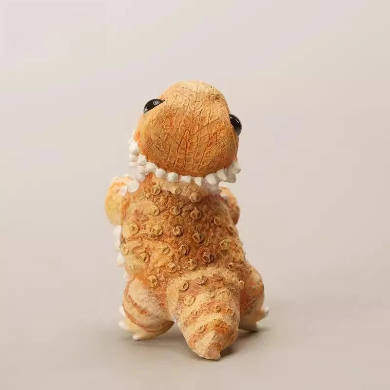 R2502 Ręcznie Robiona Żywiczna Pogona Vitticeps w Skali 1/6, Model Zwierzęcia Domowego do Wspinaczki dla 12-calowych Figur Akcji, Ozdoba na Biurko