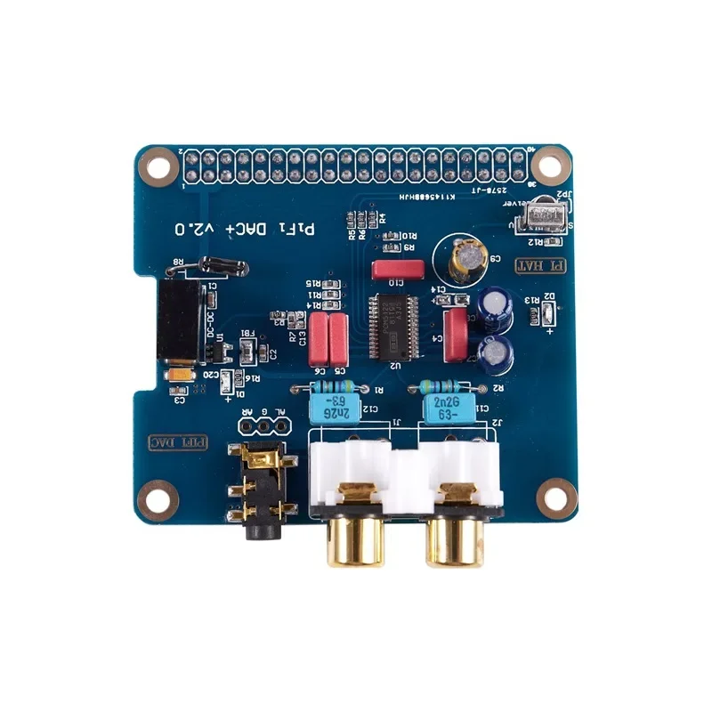 1-PCM5122 HIFI DAC audio sound card module I2S interface PiFi audio card module expansion board