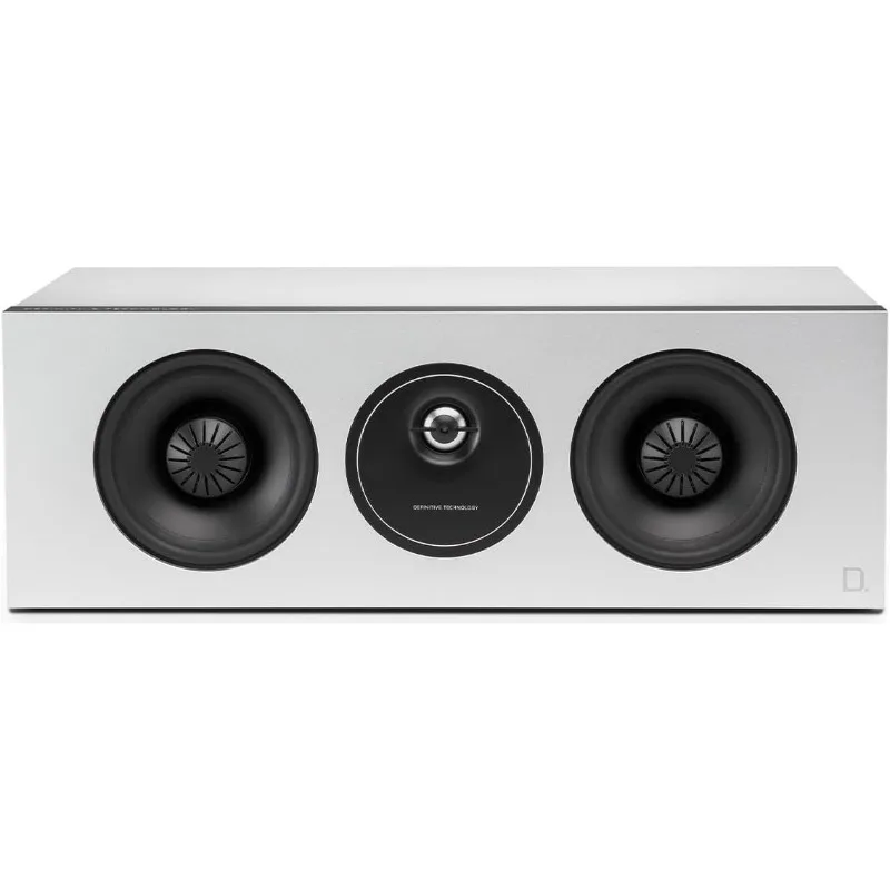 Demand Series D5c 2-Way Center Channel Speaker | Superior Vocal Reproduction for Music & Movies | White, 25- inch (MGAB)