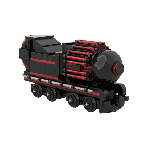 Gobricks MOC-41639 Tillbaka till framtiden 'Jules Verne' Tidståg Byggklossar Leksaker Presenter 12 best sales tillbaka framtida tågmodell - №4