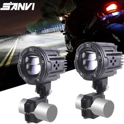 SANVI Spotlight Flood Off Road LED Light Bar Work Light for Truck SUV 4x4 Boat ATV Motorcycle UTV Auxiliary Lamp 6000K 12V 24V