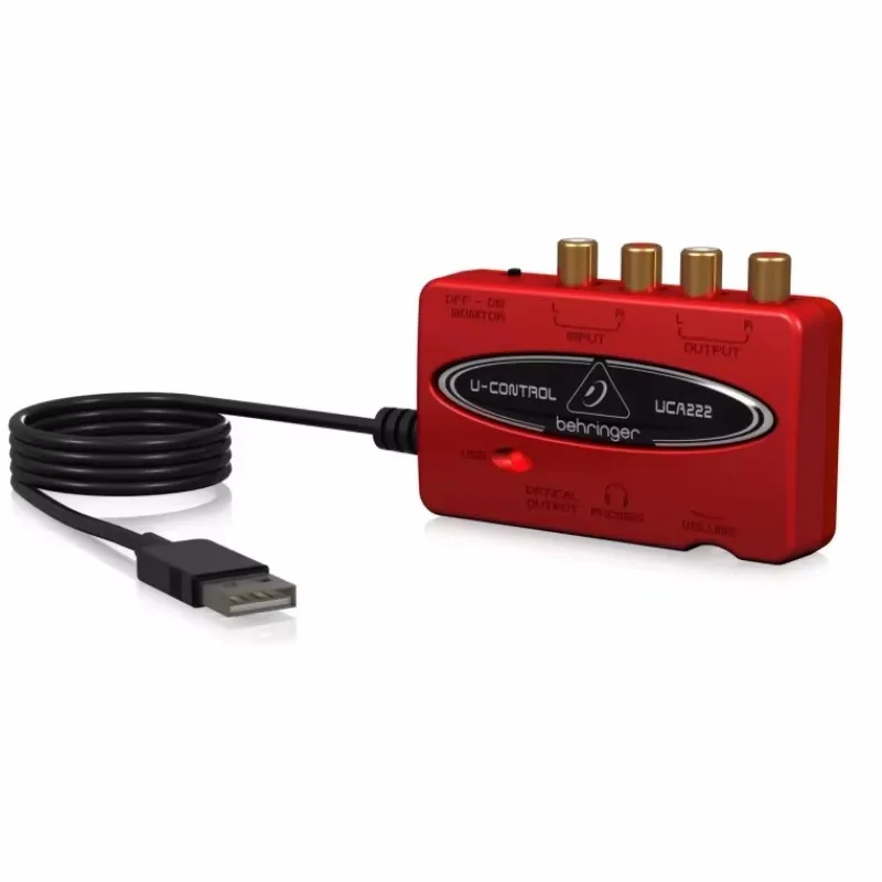 Behringer U-Control UCA222: La Soluzione Ideale per Registrazioni Professionali a Costo Controllato
