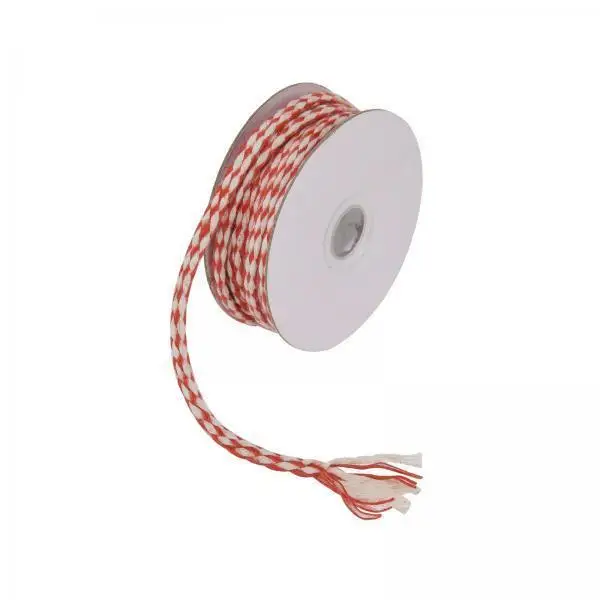 

Jute String Cotton Twisted Cord Colorful Wrapping Rope for Xmas DIY Crafts and Family Holiday Decoration