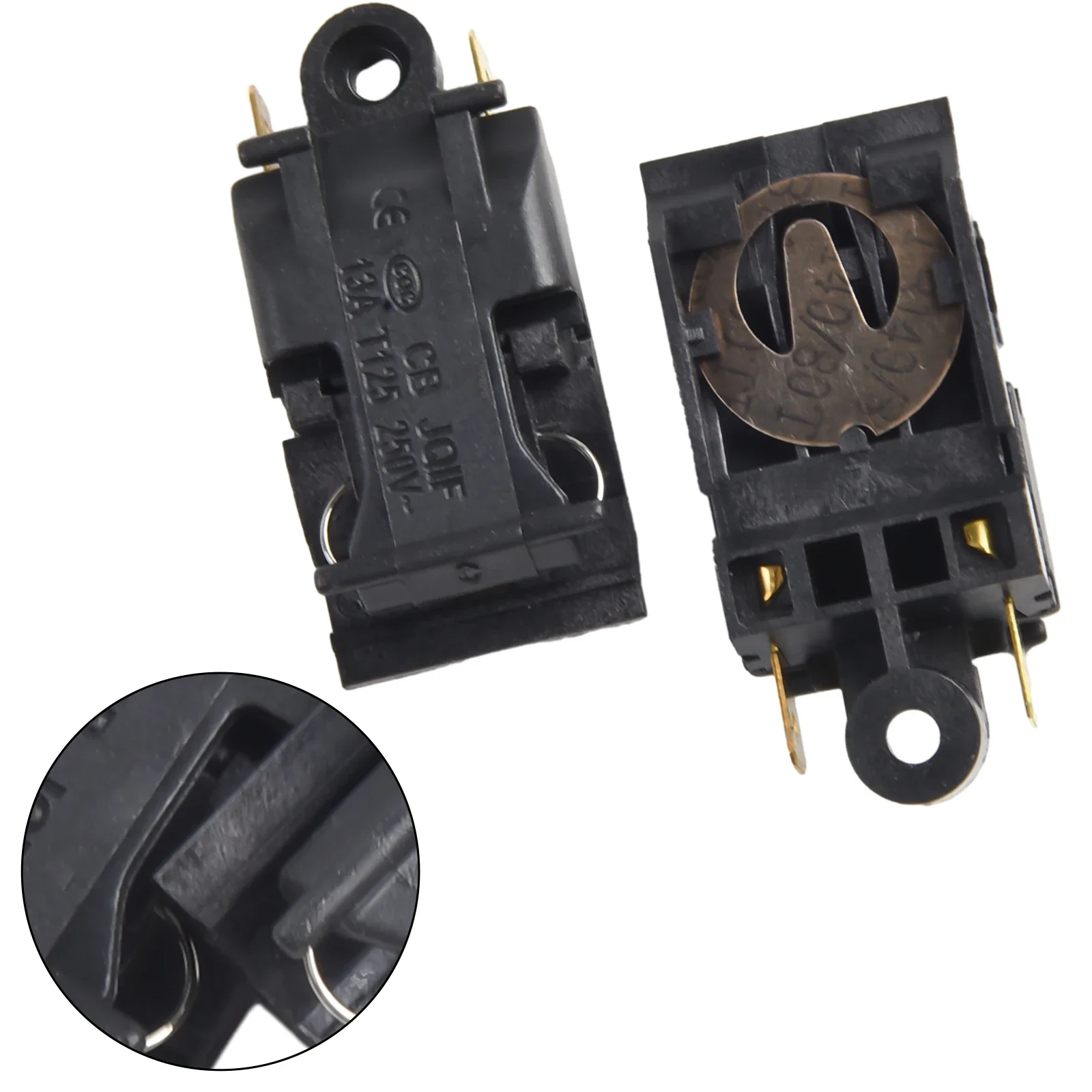 Hot 2pcs/Lot 16A Boiler Thermostat Switch Electric Kettle Steam Pressure Jump Switch Terminal Kitchen Appliance Parts