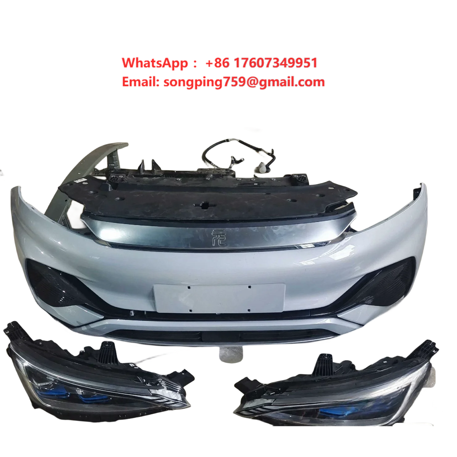 New Energy Vehicle Auto Body Systems Body Kit Parts Front Car Bumper for BYD Yuan Plus