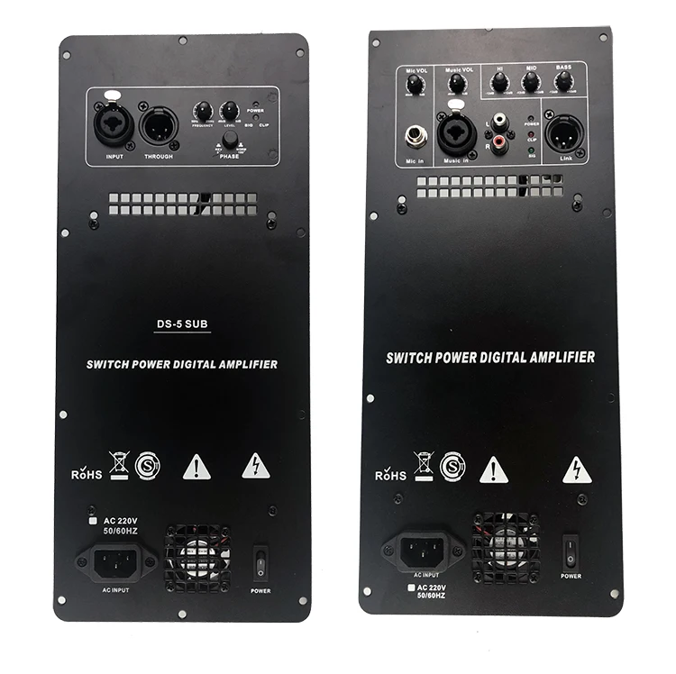 

The best-selling DS-5 350W 600W 500W 2-channel Class D subwoofer full range power amplifier module