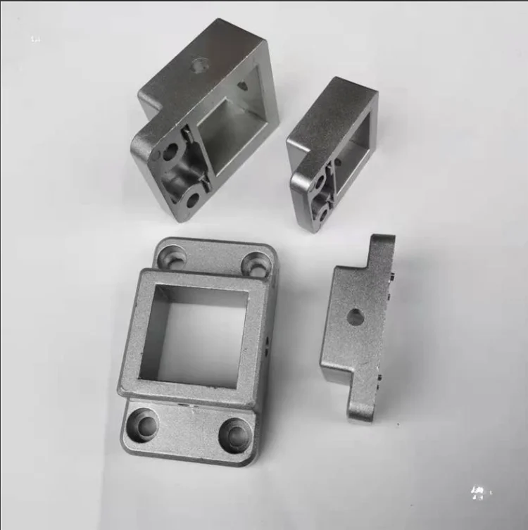 1pcs3030/4040 industrial aluminum profile flange holder four-way flange base with square fixed flange base, corner code holder