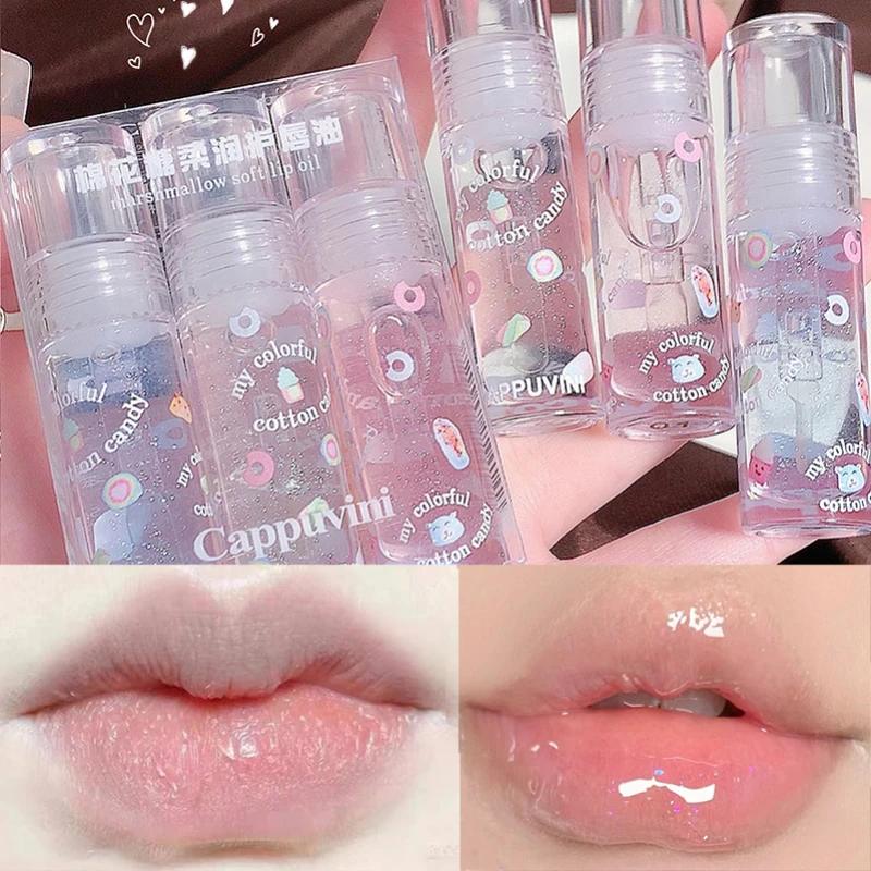 Transparante Glans Lipgloss Waterdichte Langdurige Hydraterende Lippenstift Spiegel Glitter Lip Olie Lipgloss Vrouwen Make-Up Cosmetica