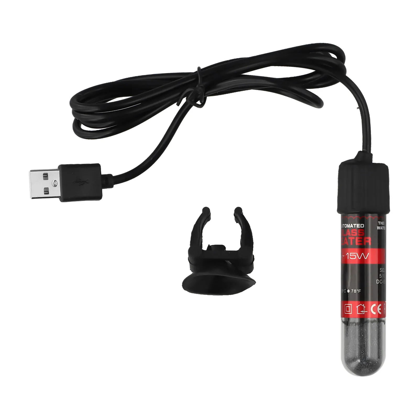 90*20 มม.Aquarium เครื่องทําความร้อนขนาดเล็ก Aquarium Heating Solution Aquarium เครื่องทําความร้อนเหมาะสําหรับ 20L ถังการออกแบบกันน้ําสามชั้น