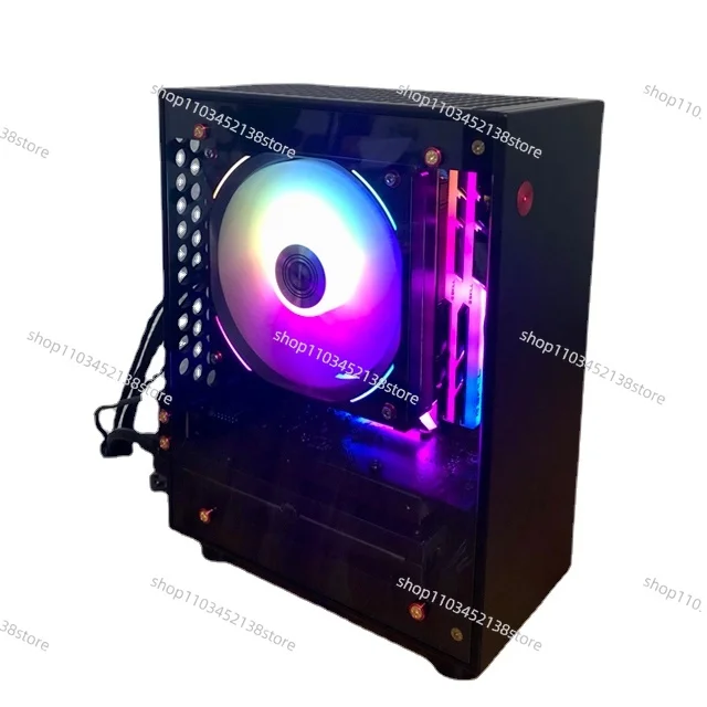 2022new CAPTAIN CASE, nuclear display V8 aluminum alloy ITX motherboard half height PCI device 1U power supply