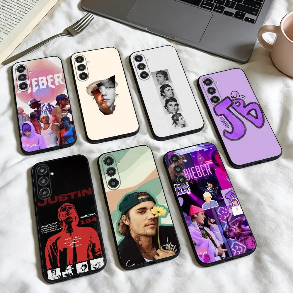 

Singer J-Justin Bieber phone Case For Samsung Galaxy A73,A72,A71,A70,A53,A52,A51,Others Soft Black Shell