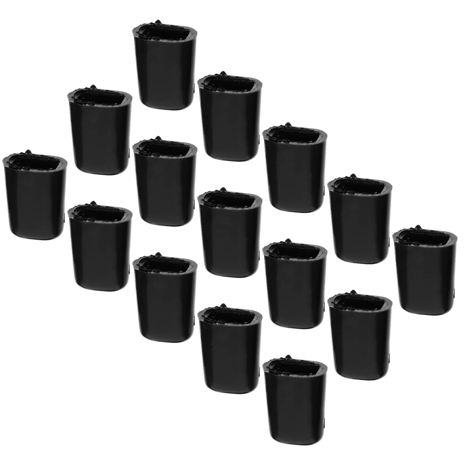 

30Pcs Sink Rack Foot Pads Stable PVC Black Kitchen Sink Protector Replacement Parts Rack Feet Shock Absorption