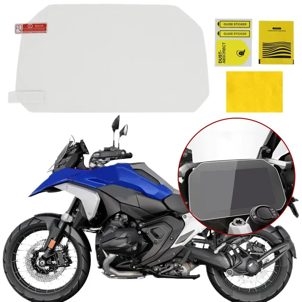 1/2pcs Motorcycle Anti-Scratch Film Protection Screen Protector For BMW R 1300 GS GS1300 R 1300GS ADV Adventure 2023 2024