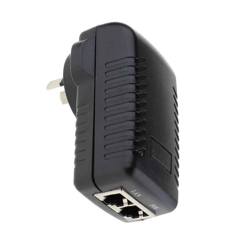 Adaptador de fonte de alimentação Ethernet do injetor LAN 48V0.5A POE para câmera IP