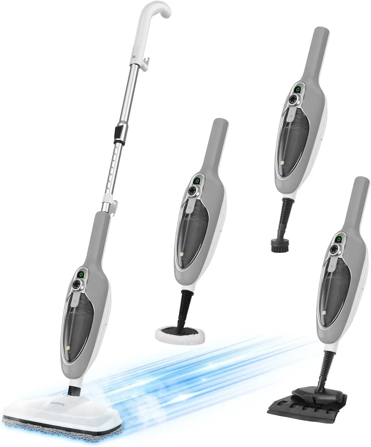 

Steam Mop-10-in-1MultiPurpose Handheld Steam Cleaner Detachable Floor Steamer for Hardwood/Tile/Laminate Floors Carpet