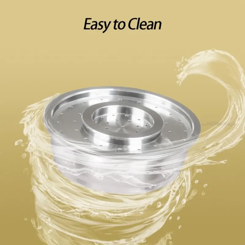 27rb Practical Macchine da caffè Accessorio BACKS SHEK BACKS Adattatore Adattatore in acciaio inossidabile PERFETTO per il caffè